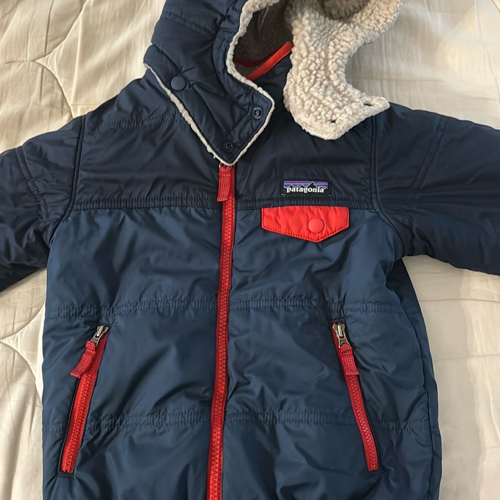 EUC Toddler Boys Reversible Patagonia Coat